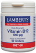 Witaminy Lamberts Witamina B12 1000-Ug 60 Tabs (5055148401900) - obraz 1