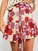 Юбка мини летняя женская Stradivarius 1337/562/004 XS Разноцветная (SZ01337562004016) - изображение 4