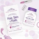 Витамины для волос кожи и ногтей, 21st Century, Hair Skin & Nails, Extra strength, 90 таблеток - изображение 10