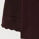Джемпер женский H&M 0732081 XS Бордовый (7000000000240) - изображение 2