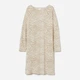 Сукня коротка осіння жіноча H&M 0823427 XS Бежева (7000000000429) - зображення 1
