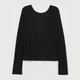 Джемпер женский H&M Divided 0839287 XS Черный (7000000000486) - изображение 1