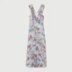 Платье длинное летнее женское H&M 0854232 32 Мятное (7000000000567) - изображение 1