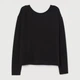 Джемпер женский H&M Divided 0904230 S Черный (7000000000791) - изображение 1