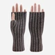 Митенки женские вязаные Malisa Мира 10-5012-LR-94 One Size Мокко - изображение 2