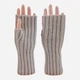 Митенки женские вязаные Malisa Мира 10-5012-LR-82 One Size Лен - изображение 2