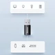 Адаптер перехідник USB на Type-C швидкісний USB 3.1 Gen1 Baseus Ingenuity Series Mini OTG. Blue - зображення 5