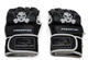 Перчатки для ММА PowerPlay 3056A XL черно-белые тренировочные PU с открытой ладонью защитой большого пальца - изображение 4