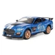 Машинка Ford Mustang GT-500 игрушка моделька металлическая коллекционная 15 см Синий (4635528) - изображение 2