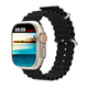 Силиконовый ремешок Fruct Ocean для Apple Watch 42/44/45/46/49 mm Black - изображение 1