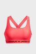 Жіночий кораловий спортивний топ Crossback Mid Bra Under Armour L 1361034-629 - изображение 3