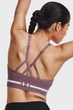 Жіночий фіолетовий топ спортивний UA Seamless Low Long Bra Under Armour XS 1357719-500 - зображення 2