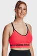 Жіночий спортивний кораловий топ UA Seamless Low Long Bra Under Armour XS 1357719-629 - зображення 2