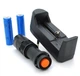 Ліхтарик ручний KAMASTAR KM82, 1LED CREE Q5, 3W, 3 режими, ZOOM, АА/1300mah, IP40, СЗУ, 82х26х26 - зображення 2