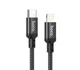 Кабель HOCO X14 Type-C to Lightning 3A 20W 1m nylon aluminum connectors Black (6931474752192) - изображение 1