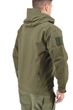 Легкая тактическая летняя куртка (ветровка, парка) с капюшоном Warrior Wear JA-24 Olive Green 3XL - изображение 9