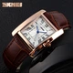 Женские часы Skmei Spring 1085 Коричневые - изображение 3