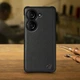 Кожаная накладка Stenk Cover для ASUS Zenfone 10 5G Чёрная (74676) - изображение 1