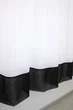 Гардина арка на кухню VR-Textil № 110к белый с черным 270х170 см (52-0316) - изображение 5
