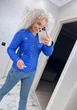 Fashions • Женская куртка Sanny Fashions 62 электрик (№3502/а-мк) - изображение 4