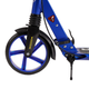 Двухколесный детский самокат для мальчиков с амортизаторами Best Scooter Factor Синий - изображение 4