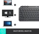 Клавиатура Logitech MX Keys Mini Wireless Illuminated Keyboard for Business us/ansi Graphite ENG/UKR (920-010594) - изображение 5