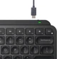 Клавиатура Logitech MX Keys Mini TKL Wireless Bluetooth Scissor Keyboard with Backlit Keys us/ansi Black (920-010475) - изображение 4