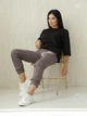Спортивные штаны на флисе женские Seventeen 2093-2.5428 L-XL Сливовые (Sev2000000184036) - изображение 6
