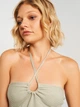 Сарафан женский Stradivarius 8144/174/552 L Хаки (SZ08144174552049) - изображение 4