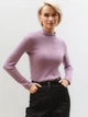 Гольф жіночий з ангори облягаючий приталений тепла водолазка Seventeen L-XL Рожева 2098.5471 - зображення 1