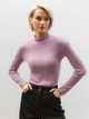Гольф жіночий з ангори облягаючий приталений тепла водолазка Seventeen L-XL Рожева 2098.5471 - зображення 3