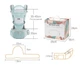 Рюкзак-кенгуру FRUITEAM Baby Carrier 6 в 1 для переноски детей Голубой - изображение 7
