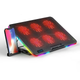 Підставка для ноутбука з охолодженням VHG F5 з RGB-підсвічуванням Laptop Cooling Pad, Red - изображение 1