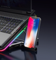 Підставка для ноутбука з охолодженням VHG F5 з RGB-підсвічуванням Laptop Cooling Pad, Red - изображение 6
