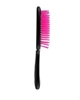 Расческа для волос Super Brush бережное распутывание черный с розовым - изображение 3