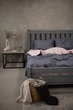 Комплект постельного белья Satin Stripe Gray + Powder 100% хлопок 220х200 см 70х70 см евро - изображение 3