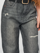 Детские зимние утепленные джинсы для девочки Minoti 16jean 7 39752TEN 128-134 см Серые (5063025199406) - изображение 4