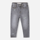 Детские зимние утепленные джинсы для девочки Minoti 16jean 7 39752TEN 128-134 см Серые (5063025199406) - изображение 5