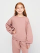 Детский теплый спортивный костюм (свитшот + штаны) для девочки Minoti 16fleece 59 39745JNR 110-116 см Лиловый (5063025198461) - изображение 4