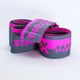 Набір тканевих гумок для фітнесу та спорту MadMax MFA-305 Hiploop set 3 pcs. Grey/Pink - изображение 3