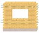 Вентиляционные коробочки для кирпичной кладки серый - изображение 3