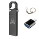Флешка 4 ГБ, USB 2.0 флешнакопитель с micro usb переходником - изображение 1