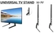 Крепление для телевизора настольное V- STAR D702 для экрана от 32"до 75" Универсальная подставка для телевизора - изображение 4