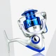 Катушка безынерционная Yumoshi SA 7000 Silver-Blue - изображение 6