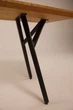 Обідній стіл з дубу з епоксидною смолою Oval oak 73х157х78см - изображение 4