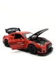 Машинка металева Авто Експерт Nissan Gtr 1:24 світло/звук Червона (GT-1502) - зображення 7