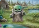 Пазл Schmidt Thomas Kinkade Star Wars The Mandalorian - Childs Play 1000 шт. (59955) - зображення 2