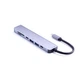 USB Type-C Хаб переходник концентратор Kerui 7 в 1 для MacBook HDMI SD TF кардридер - изображение 2