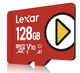 MicroSDXC Карта памяти Lexar PLAY 128Gb C10 A1 V10 U1 - изображение 1