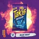 Чипсы Takis Blue Heat Rolled Tortilla Chips 280.7г - изображение 3